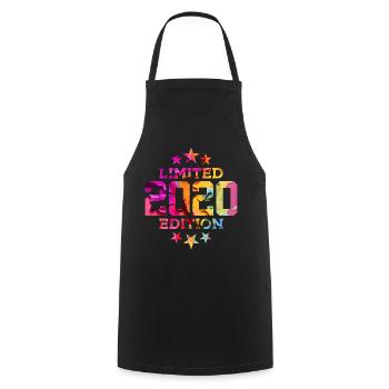 ÉDITION LIMITÉE 6E ANNIVERSAIRE 2020 - Tablier de cuisine - noir - Devant - AI Model Male 185 dark (185cm)
