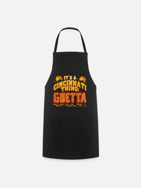 Goetta Wurst Cincinnati Thing - Kochschürze - Schwarz
