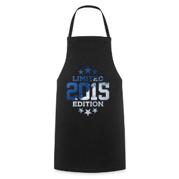 ÉDITION LIMITÉE 2015 11E ANNIVERSAIRE - Tablier de cuisine - noir - Devant - AI Model Male 185 dark (185cm)