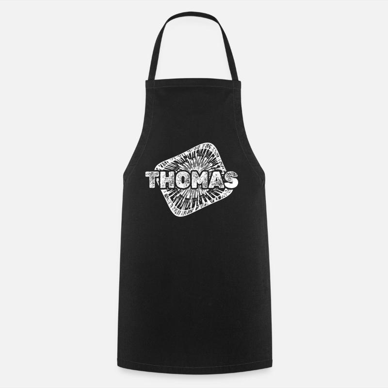 Geburt Thomas - Kochschürze - Schwarz