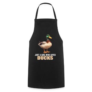 Canards Canard - Tablier de cuisine - noir - Devant - AI Model Male 185 dark (185cm)