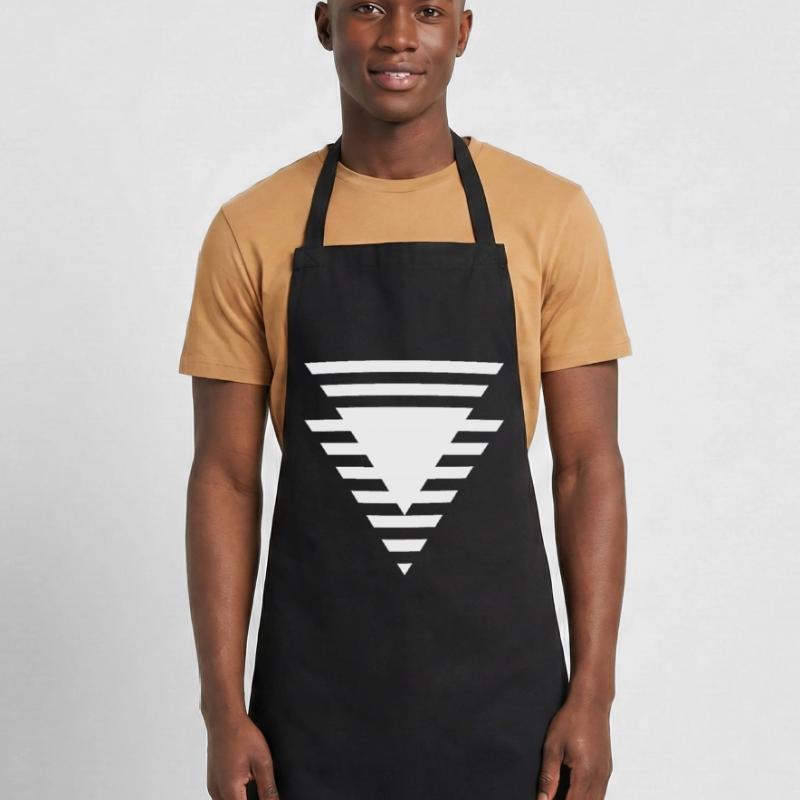 Stepped Triangular Prism Cooking Apron