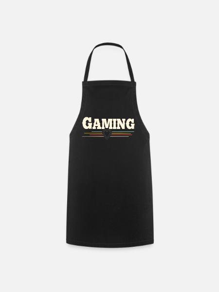 Gaming - Kochschürze - Schwarz