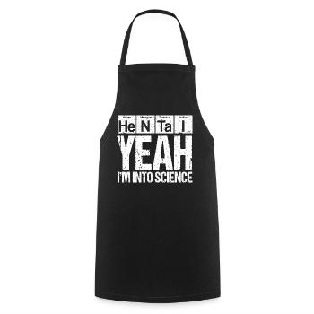 Anime Manga Otaku Kawaii Japan Cosplay Comic - Cooking Apron - black - Front - AI Model Male 185 dark (185cm)