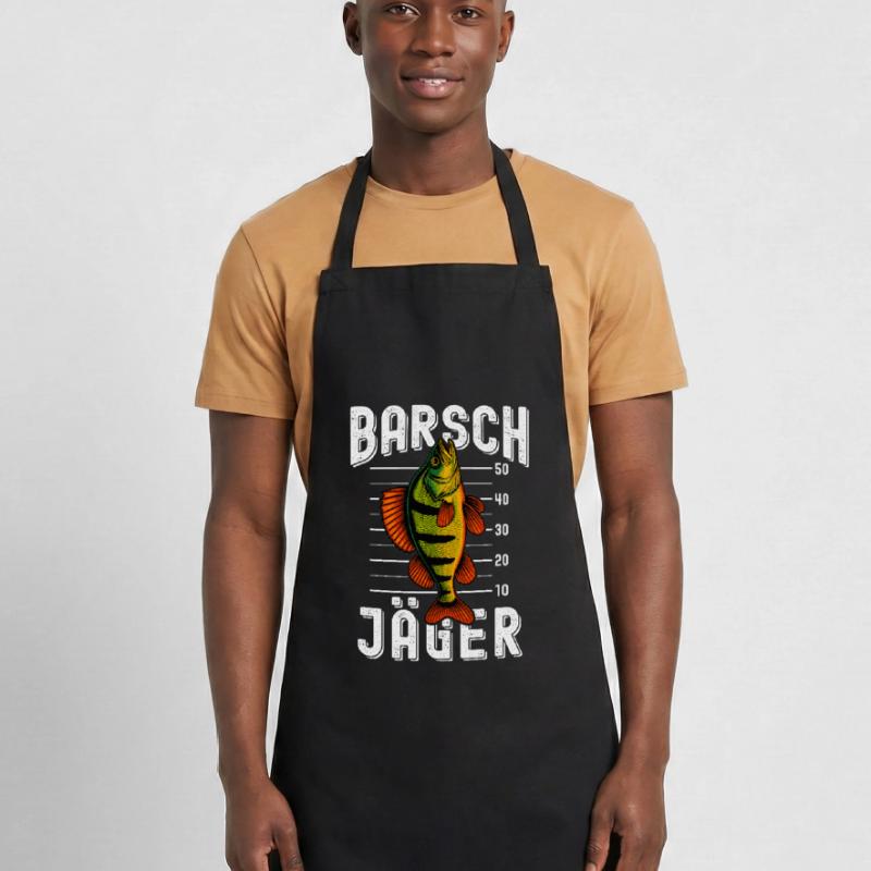 Perche Chasseur Perche Perche Pêcheur Perche Perche Perche Pêche à la perche Tablier de cuisine