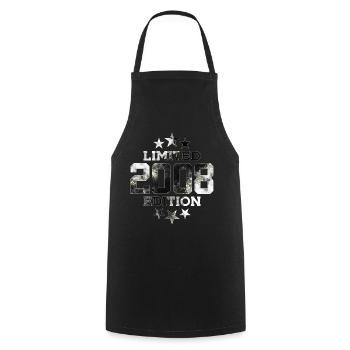 ÉDITION LIMITÉE 2008 18E ANNIVERSAIRE - Tablier de cuisine - noir - Devant - AI Model Male 185 dark (185cm)