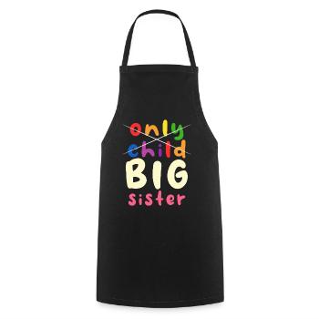 Grande Soeur Pride Design - Tablier de cuisine - noir - Devant - AI Model Male 185 dark (185cm)