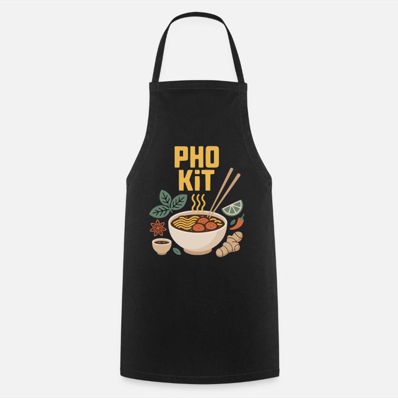 Pho Kit Mix - Cooking Apron - black