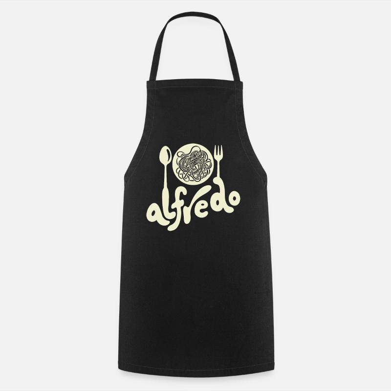 The Only Alfredo- You Need - Cooking Apron - black