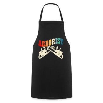 Ébéniste Ébéniste Cadeau Menuisier - Tablier de cuisine - noir - Devant - AI Model Male 185 dark (185cm)