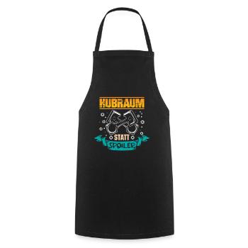Auto Tuner Tuning Kfz Werkstatt Mechaniker Spruch - Cooking Apron - black - Front - AI Model Male 185 dark (185cm)
