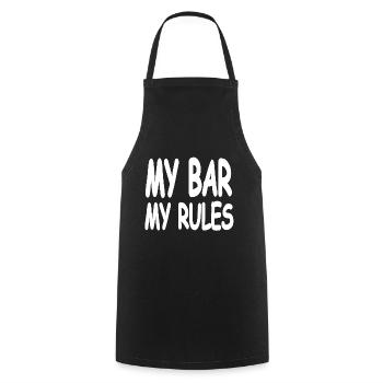 Bear - Cooking Apron - black - Front - AI Model Male 185 dark (185cm)