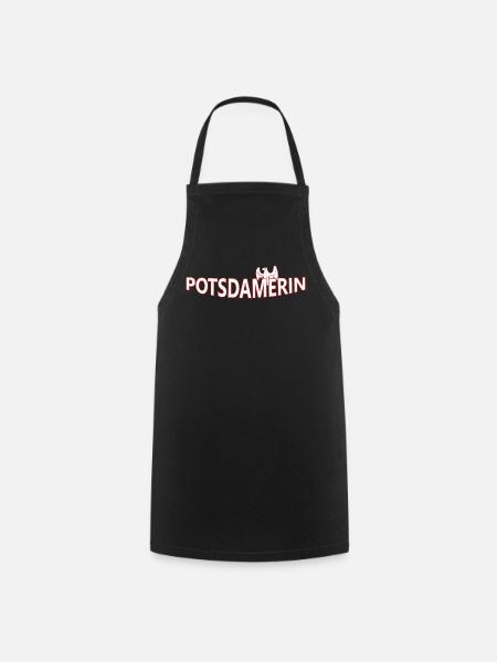 POTSDAMERIN - Kochschürze - Schwarz