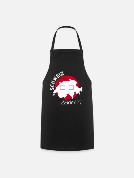 Zermatt - Kochschürze - Schwarz