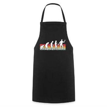 Gamer Game Video Game Blueberry Vintage Gaming - Cooking Apron - black - Front - AI Model Male 185 dark (185cm)