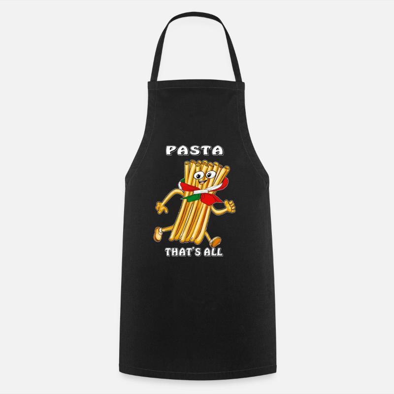 DES PÂTES, C’EST TOUT - Tablier de cuisine - noir