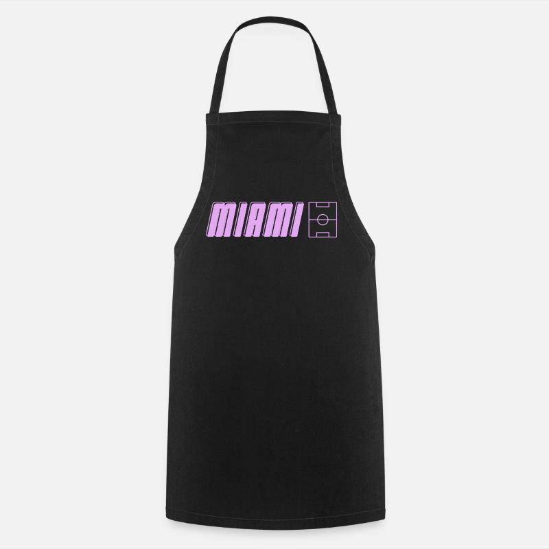 Miami Soccer Passion - Cooking Apron - black
