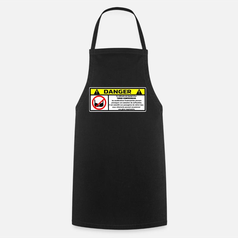pare-choc - Tablier de cuisine - noir