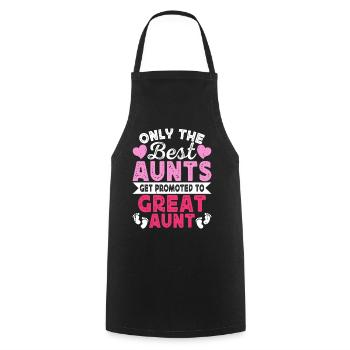 Tante Cadeau Meilleure Tante Du Monde - Tablier de cuisine - noir - Devant - AI Model Male 185 dark (185cm)