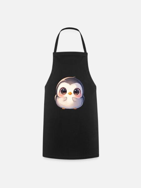 Pinguine Pinguin - Kochschürze - Schwarz