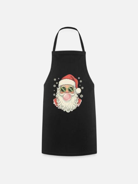 Santa Claus Bubble Gum - Kochschürze - Schwarz