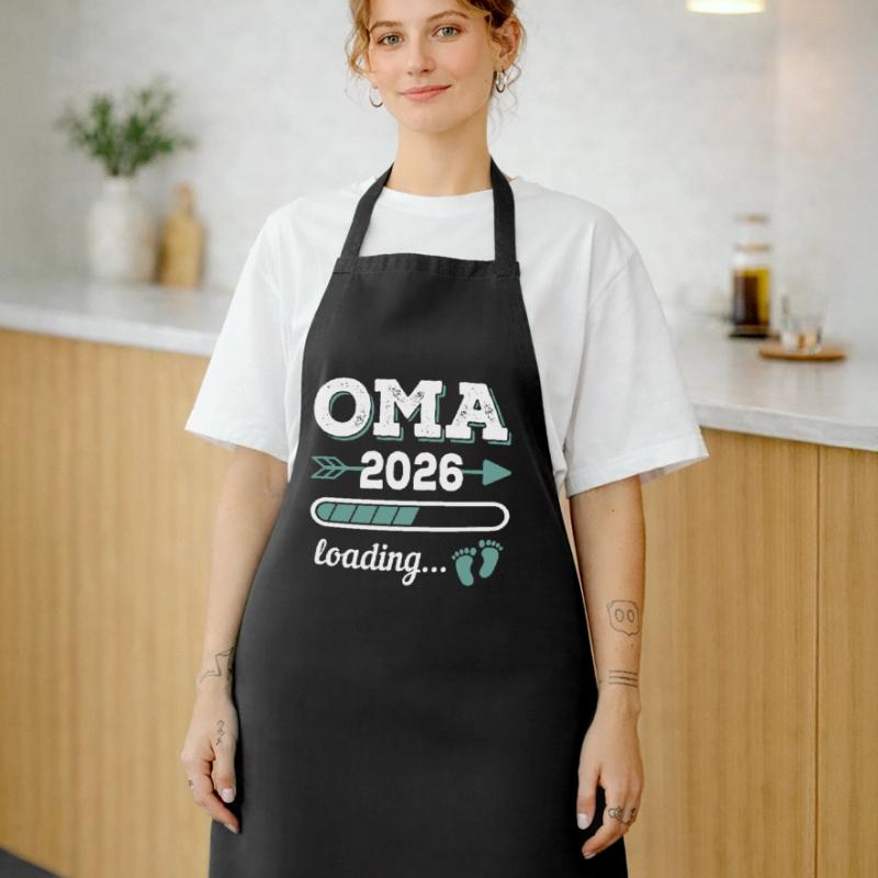 Oma 2026 Loading Werdende Großmutter Geschenkidee Kochschürze