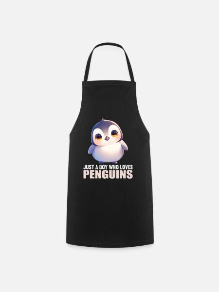 Pinguine Pinguin - Kochschürze - Schwarz