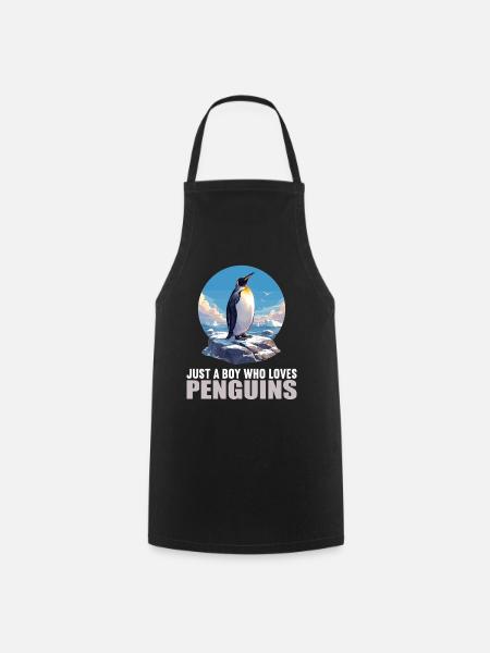Pinguine Pinguin - Kochschürze - Schwarz