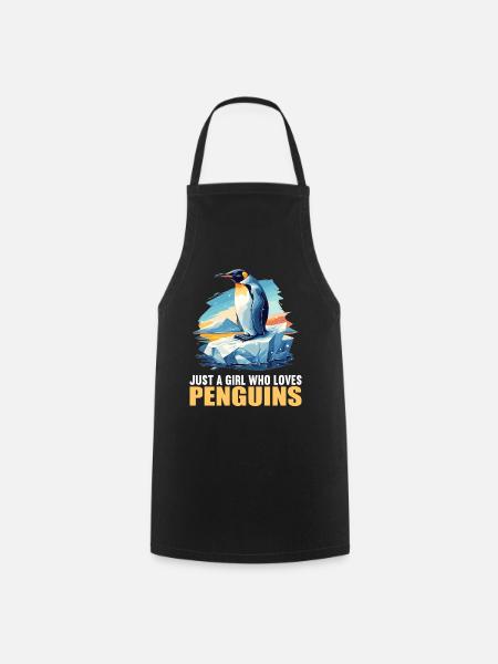 Pinguine Pinguin - Kochschürze - Schwarz