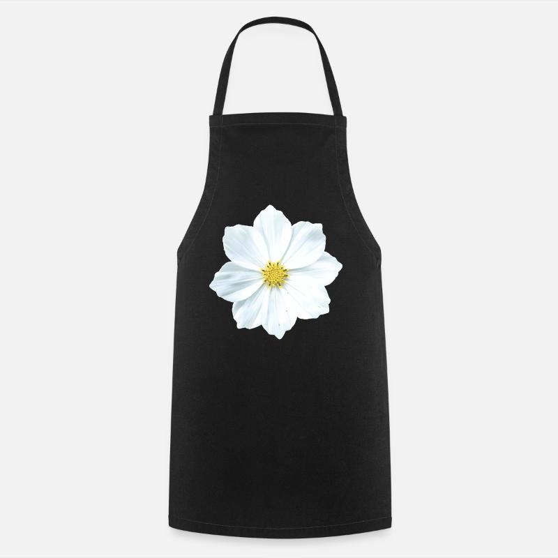 fleur - Tablier de cuisine - noir