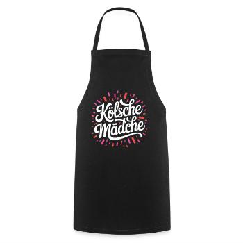 Cologne Girls Carnival Cologne Cologne Cologne Girls - Cooking Apron - black - Front - AI Model Male 185 dark (185cm)