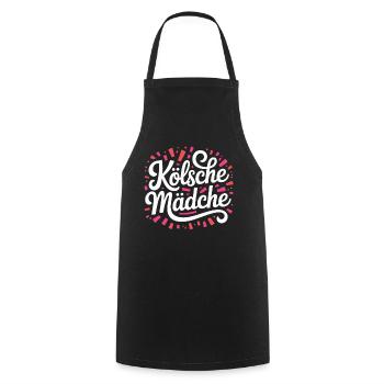 Cologne Girls Carnival Cologne Cologne Cologne Girls - Cooking Apron - black - Front - AI Model Male 185 dark (185cm)