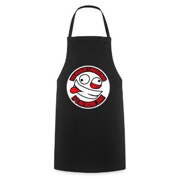 You Wouldn't Understand It's An Inside Joke Spruch - Kochschürze - Schwarz - Vorne - AI Model Male 185 dark (185cm)