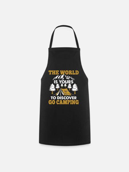 Camping - Kochschürze - Schwarz