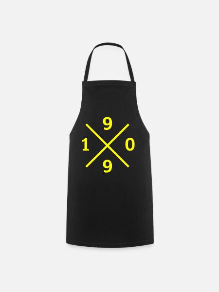 1909 – Ruhrpott Liebe Fussball Dortmund Shirt - Kochschürze - Schwarz