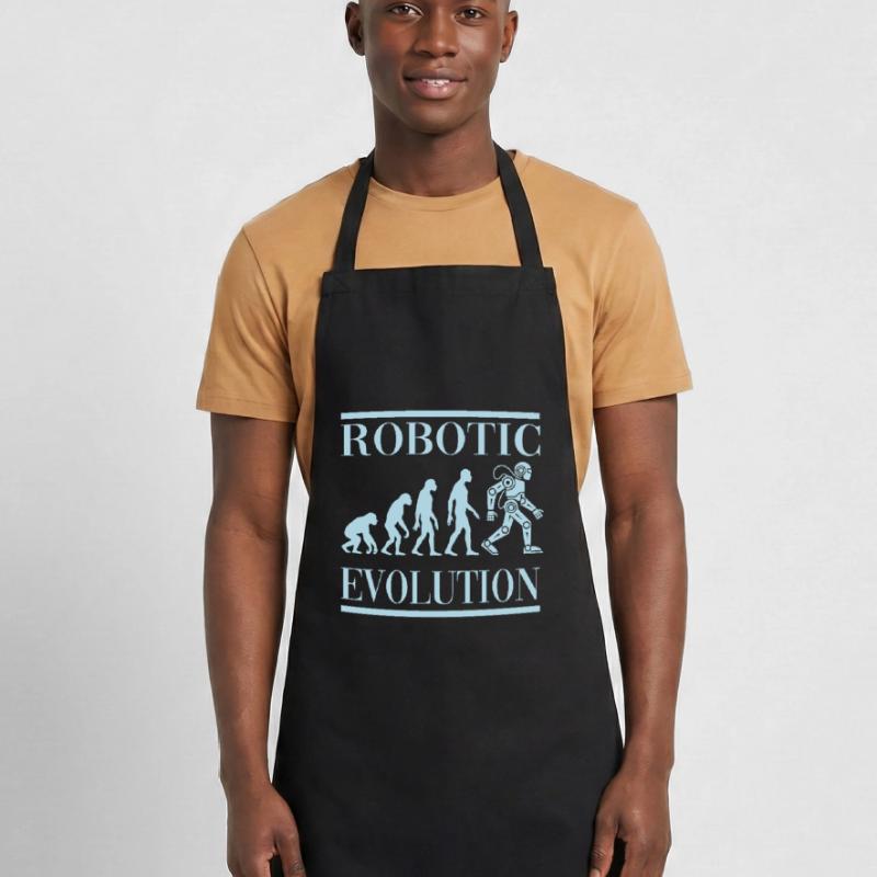 Robot Evolution Progress Human Future Cooking Apron