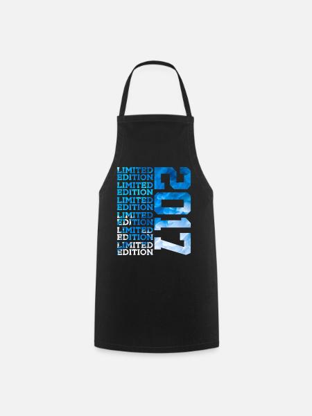 LIMITED EDITION 2017 9 JAHRE 9. GEBURTSTAG - Kochschürze - Schwarz