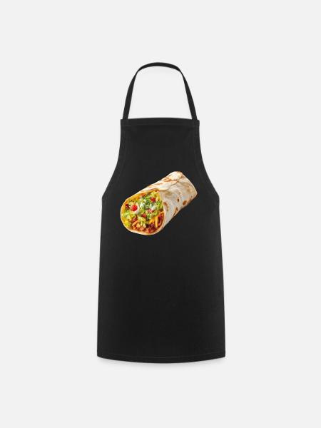 Burrito - Kochschürze - Schwarz
