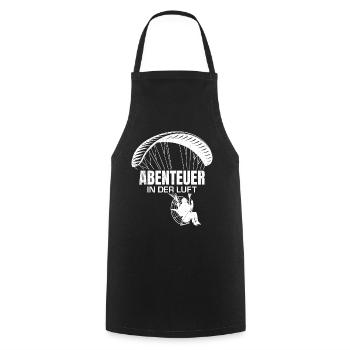 Paramoteur AVENTURE DANS L’AIR Plaisir - Tablier de cuisine - noir - Devant - AI Model Male 185 dark (185cm)