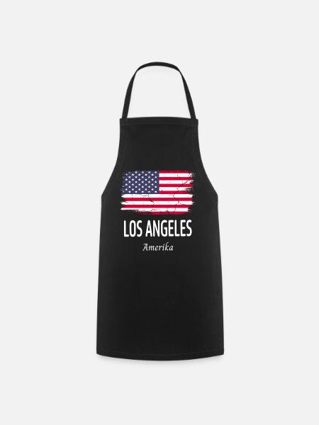 Los Angeles - Kochschürze - Schwarz