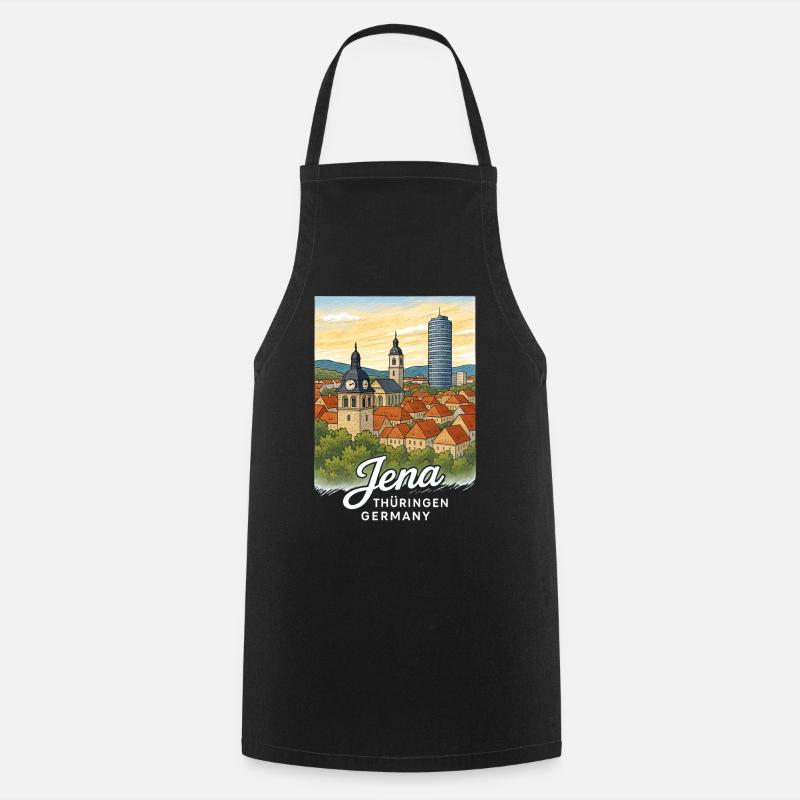Jena - Cooking Apron - black