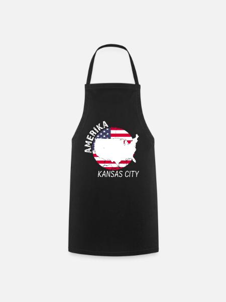 Kansas City - Kochschürze - Schwarz