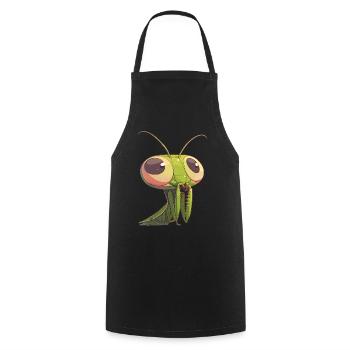 Mantes religieuses Mantes religieuses - Tablier de cuisine - noir - Devant - AI Model Male 185 dark (185cm)