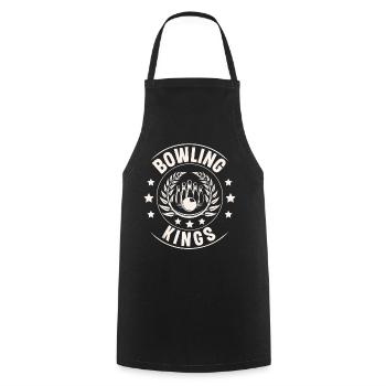 Bowling - Cooking Apron - black - Front - AI Model Male 185 dark (185cm)