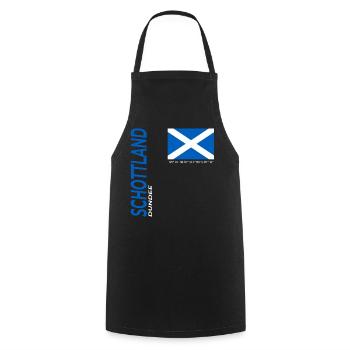 Dundee - Cooking Apron - black - Front - AI Model Male 185 dark (185cm)