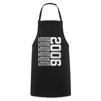 ÉDITION LIMITÉE 2006 20 ANS 20E ANNIVERSAIRE - Tablier de cuisine - noir - Devant - AI Model Male 185 dark (185cm)