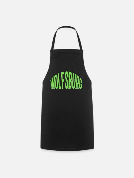 Wolfsburg - Kochschürze - Schwarz