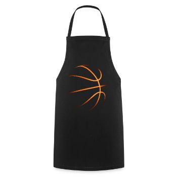 Basketball Basketball Player Gift Idea Baller Bball - Cooking Apron - black - Front - AI Model Male 185 dark (185cm)
