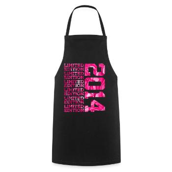 ÉDITION LIMITÉE 2014 12 ANS PINK 12E ANNIVERSAIRE - Tablier de cuisine - noir - Devant - AI Model Male 185 dark (185cm)