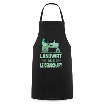 Agriculteur offre des cadeaux agricoles Tracteurs agricoles - Tablier de cuisine - noir - Devant - AI Model Male 185 dark (185cm)